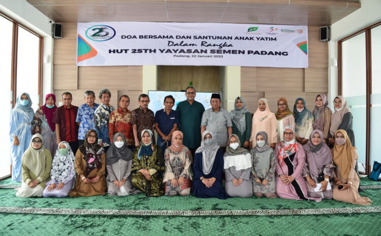  HUT ke 25, Yayasan Semen Padang Doa Bersama dan Santuni Anak Yatim